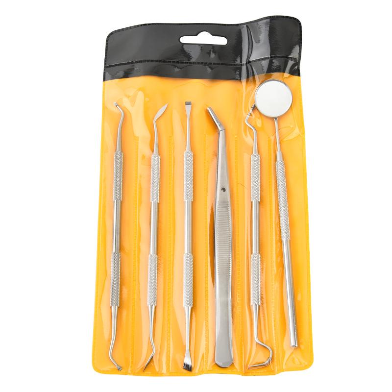 Dental Endoscope & Tool Set: Probes, Tweezers, Tartar Remover for Oral Care