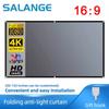 Salange Projector Screen 72 84 100 120 Inch 16:9 High Brightness Reflective Meta Home Outdoor Office Portable Projection