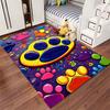 Trendy Nostalgic Cartoon Network Art Area Rug, Non-Slip Washable Throw Carpet for Living Room Bedroom Entryway Home #1972