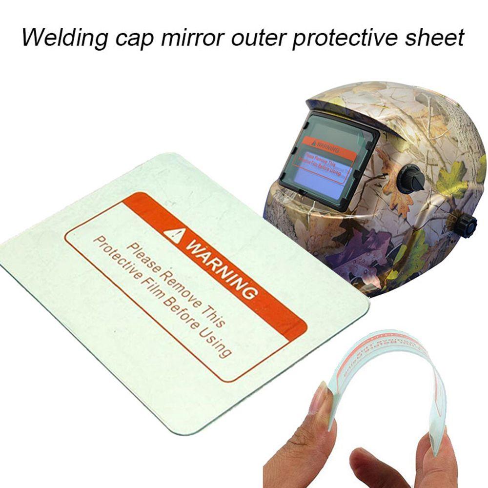 Welding Helmet Accessory Lens Cover Protective Sheet External Protector Plate Mask Mirror Lens