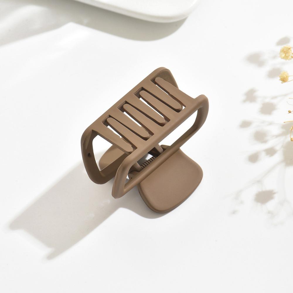 2 шт. Женская квадратная легкая заколка-краб для волос, модный элегантный аксессуар для волос, заколка, подходящая для укладки волос и макияжа