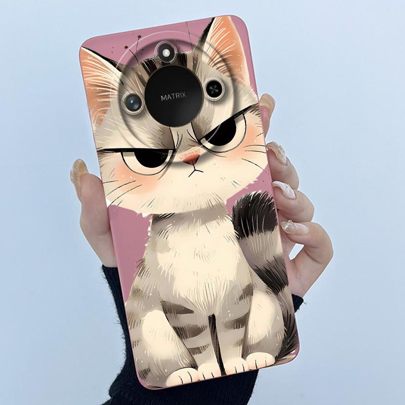 Чехол для смартфона For Honor X9C X9cSmart Funda Мягкий силикон Сладкая мода Расписной мультфильм Мальчики Девочки Милая печатная задняя крышка