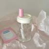 Бутылка для воды 500 мл, чашка с бантиком, с крышкой и соломинкой, милые пластиковые стаканчики, для бабл-ти, кофе