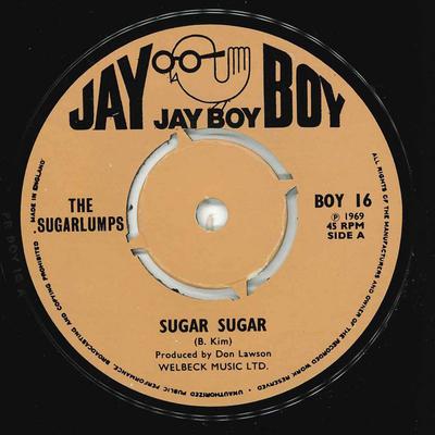 7-дюймовая пластинка SUGARLUMPS - Sugar Sugar BOY16 Jay Boy 1969 UK Регги, Ска и Даб Б/У
