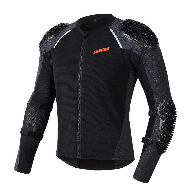 Motorcycle Riding Jacket With Protective Armor Elbow Shoulder Breathable Mesh Winter Lightweight Fit