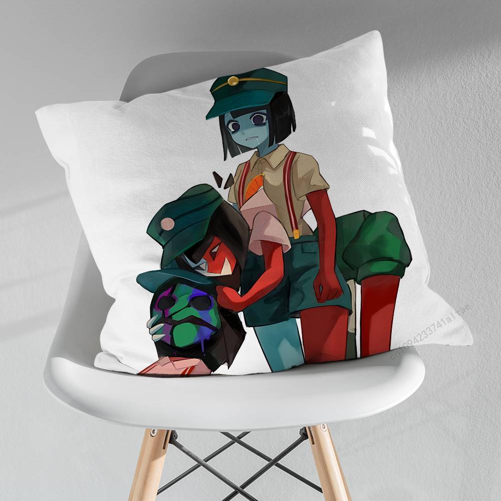 EENA Game DDream BBBQ Pillowcase for Sofa Room Office Decor Printing Merchandise AllMatch Cushion Cover