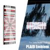 Новый Автомобильный Эмблема PLAID Наклейка на заднюю дверь Наклейки в виде сетки Значок Авто Алюминиевая Буква Украшение Для Tesla Model 3 S X Y 2025 Аксессуары