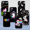 Милый чехол My Unicorn для Xiaomi Redmi Note 9S 9 8 10 11 Pro 9C 9A 7 8T 7A 8A 6A 6 10S черный мягкий силиконовый чехол для мобильного телефона Coque