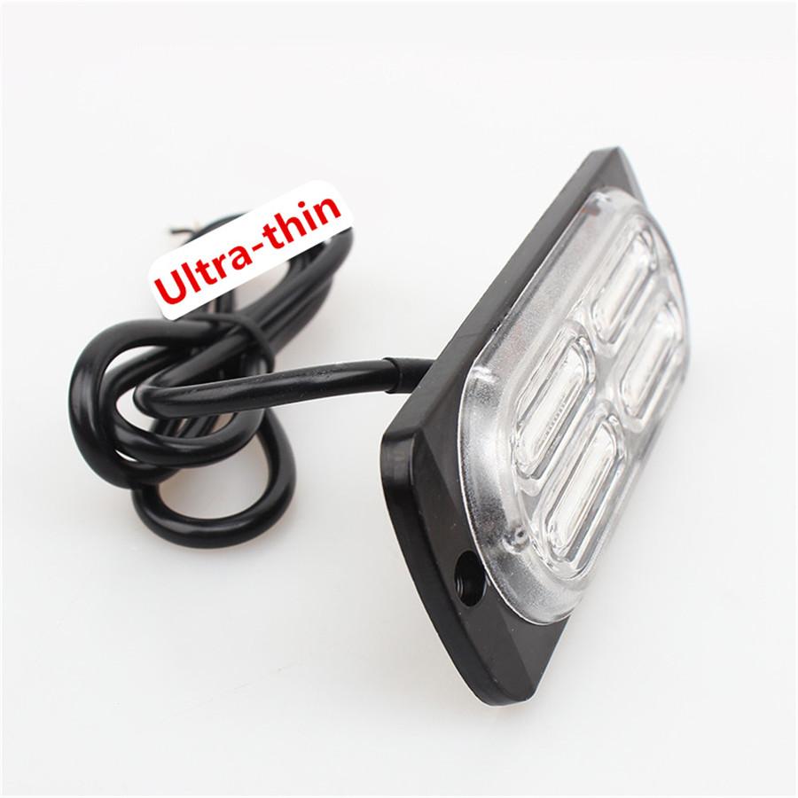 Universal Waterproof 12V 24V 20LED Car Truck Pickup Emergency Side Strobe Light