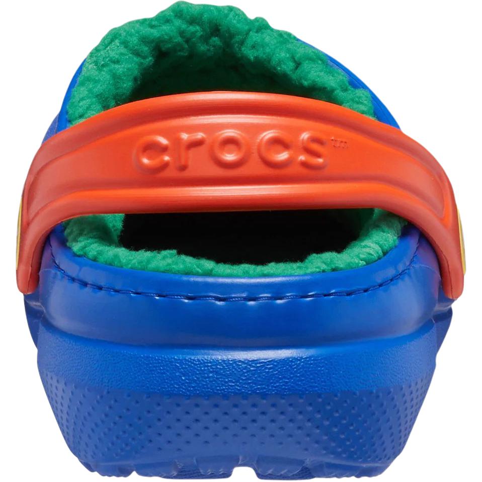 Crocs Классические на подкладке Удобные Мягкие Нескользящие Прочные Низкие Сандалии Детские Сандалии Синие 207010-4LB