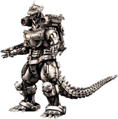 AOSHIMA Godzilla x Mothra x Mechagodzilla Tokyo SOS Type 3 Kiryu Kai Высота 24 см пластиковая модель MFS-3 приблизительно. Цветовая кодировка GO-02