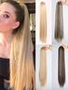 Synthetic Long Straight Ponytail 26 Inch Drawstring Ponytail Heat-Resistant Clip-In Hair Extension For Women