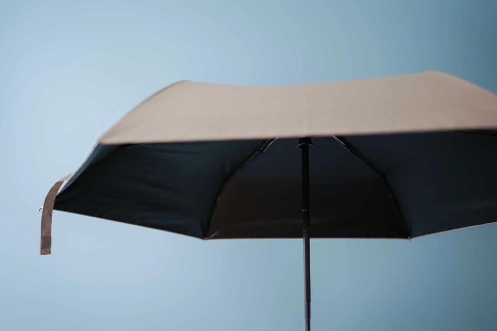 Складной зонт Komiya Shoten для мужчин и женщин, идеально подходящий для солнца и УФ-защиты, однотонный 60 см, дождь, защита, ветроустойчивые спицы, 100%+ затенение, цвет, (серый