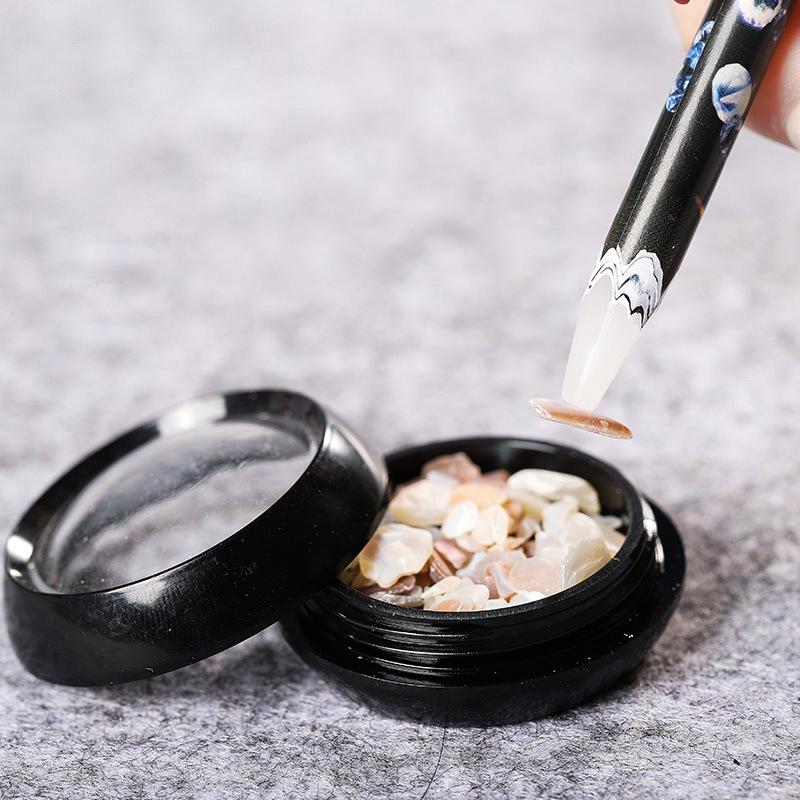 1 шт. Карандаш Восковой Инструмент для Доттинга Карандаш Нейл-арт Самоклеящиеся Стразы Драгоценные камни Бурение Подборщик Наконечники Инструменты для Маникюра