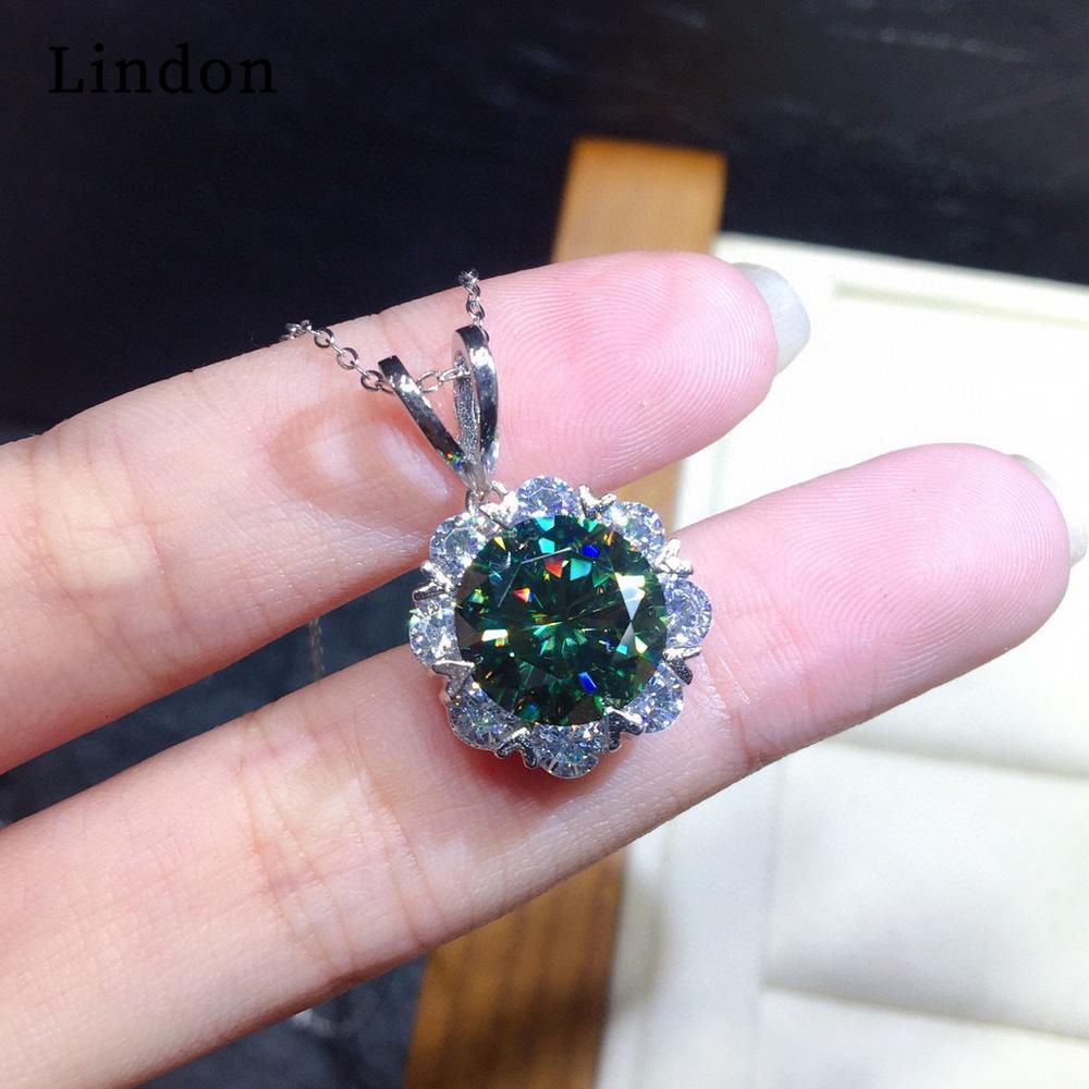 Женское ожерелье Lindon, кулон из медного сплава, циркон, модный подарок