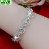 Exquisite Luxury Rhinestone Full Diamond Bracelet Hip -Hop Fashion Diamond -Studded Cuban Chain Bracelet