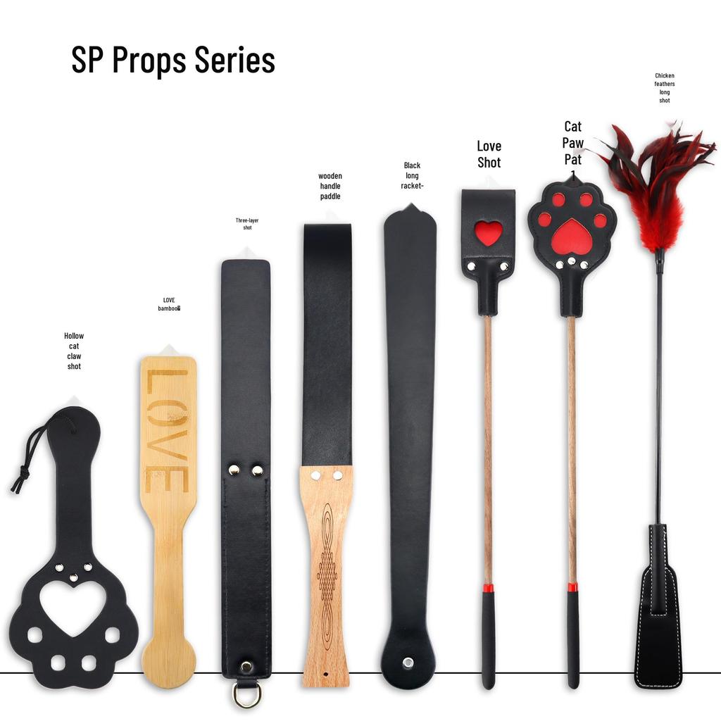 Кожаная шлепка в виде кошачьей лапки - BDSM дисциплинарный кнут и секс-игрушка для женщин