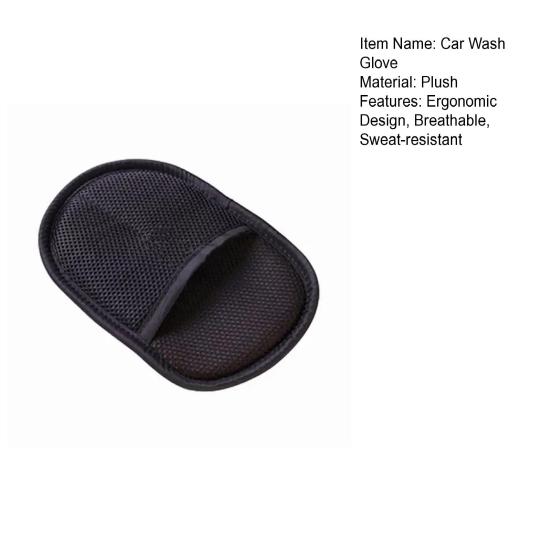 Перчатки для мытья автомобиля из искусственной шерсти, утолщенные плюшевые перчатки для чистки автомобиля, салфетка для чистки автомобиля с мягкой щетиной, многофункциональная автомобильная щетка для полировки