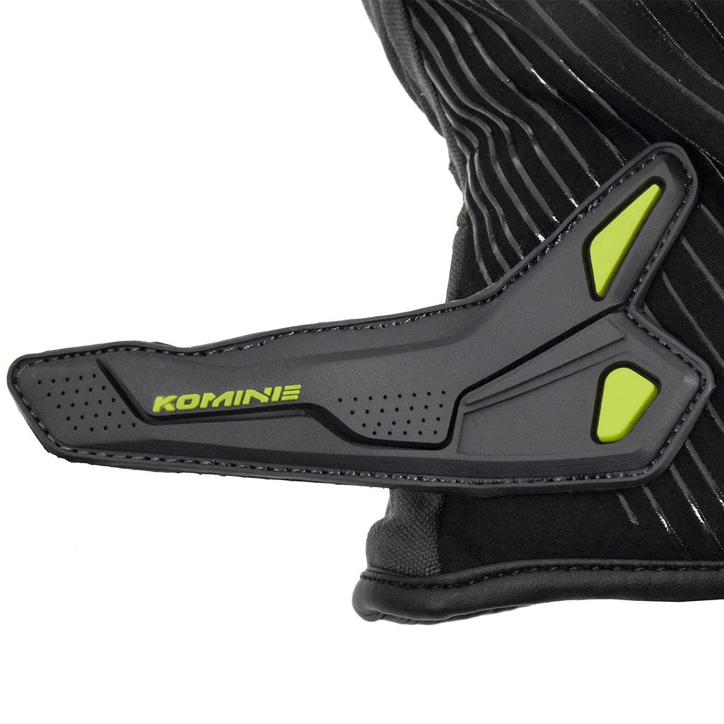KOMINE Protective Winter Gloves for Motorcycles Black L GK-846