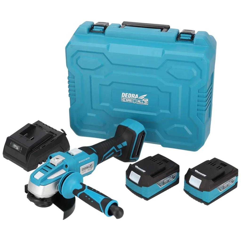Cordless Angle Grinder 18V 2*4.0Ah Sas+ - Ded7030A10