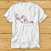 230 Gsm 100% Cotton Bird On Sakura Oriental Kanji Zen Japanese T Shirt 1945