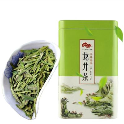 Зеленый чай Fresh Dragon Well Long Jing Чай Xihu LongJing 75 г Коробочный чай