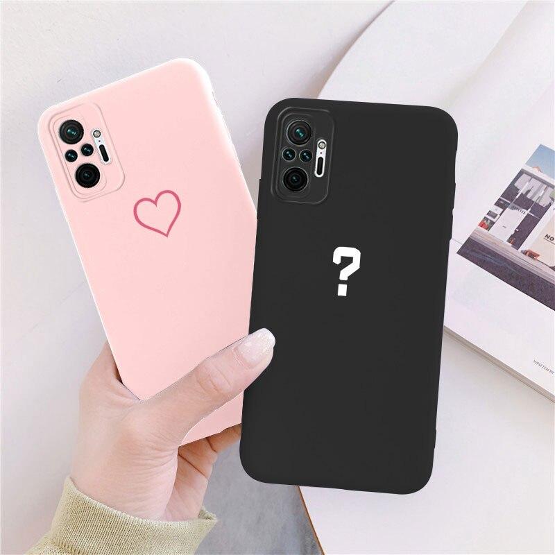 Чехол для Xiaomi Redmi Note 10 Pro, милое сердце, цветок, красивая планета, королева, король, силиконовая мягкая задняя крышка для Redmi Note10 10S 10Pro, чехлы 4G 5G