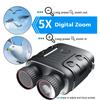R18 1080P Binocular Infrared Night-Visions Device 5X Binocular Day Night Use Photo Video Taking Digital Zoom for Hunting Boating