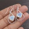 Milky Opal 925 Solid Sterling Silver Earrings, Handmade Gemstone Earrings Jewelry, Gifts For Wife Brand New Pendant