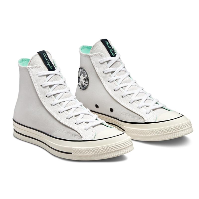 Converse 1970-е Chuck Taylor All Star Износостойкие Высокие Кеды из Канваса Унисекс Серые