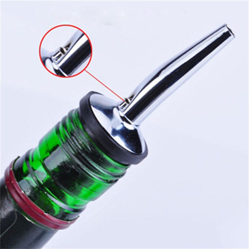 3X Нержавеющая сталь Ликер Спиртной Наполнитель Свободный Поток Винная Бутылка Выливной Носик Пробка
