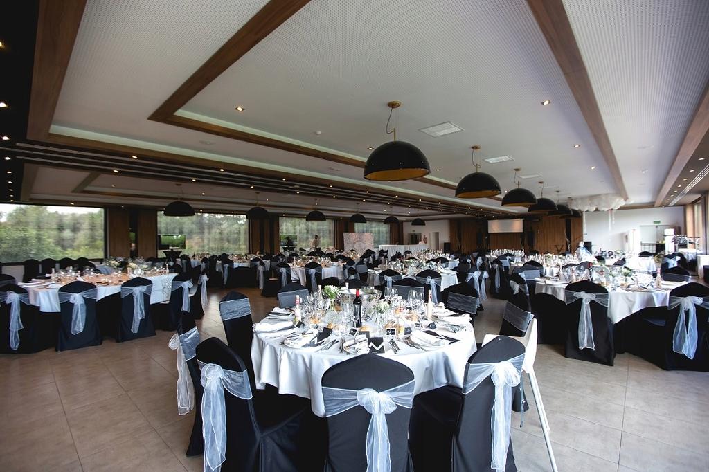 Black Banquet Chair Cover Universal Standard