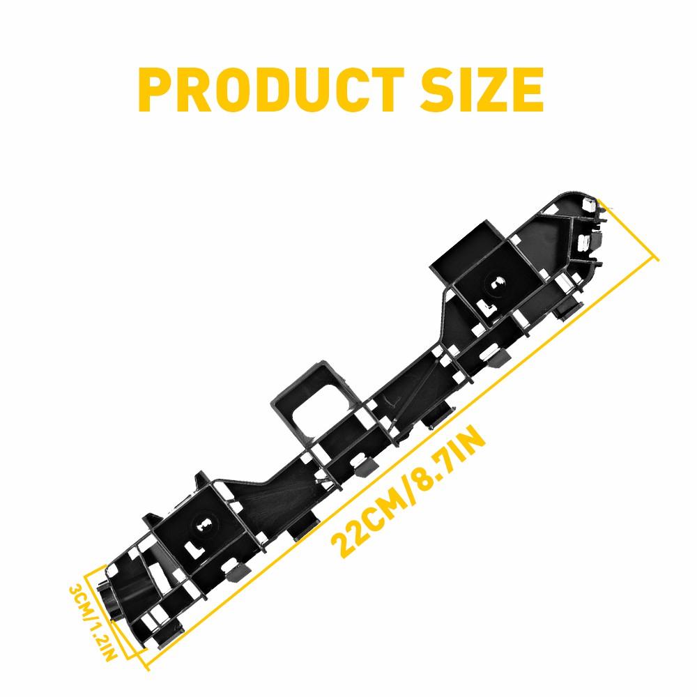 HO1043115 HO1042115 Левый+Правый Кронштейн поддержки бампера Подходит для Honda Accord EX EX-L LX Sport Touring 2013-2017 Plug-In 2014