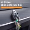 NTSM5 Motorcycle Sticker/Car Key Storage Box Organizer Auto Dashboard Sunglasses Card Holder Clip For BMW M G80 G06 G07 G42 G14 G15 X5