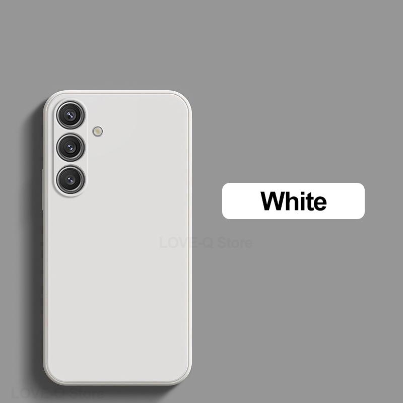 Чехол S24 S23 Ultra Plus, жидкий силиконовый чехол для телефона Samsung Galaxy S24 S23 S22 S 24 Ultra Plus S23Ultra S24Ultra, мягкий чехол