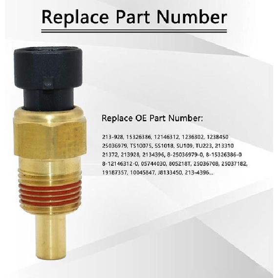 Датчик температуры охлаждающей жидкости двигателя Совместим с 1500 2500 3500 Silverado Im