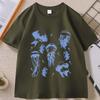 Vintage Jellyfish TShirt Summer Ocean Tee Sea Creature Top Beach Lover Gift Unisex Women Casual Round Neck Printed T Shirt