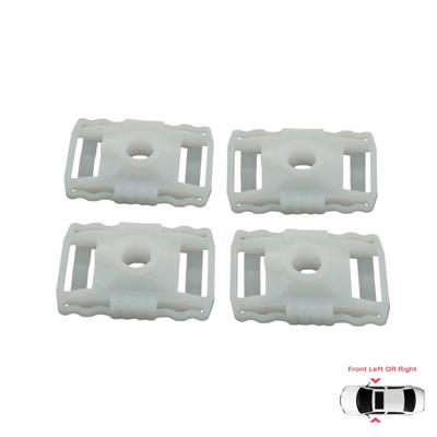 BWR5009 Набор из 4 штук зажимов-направляющих скользящего шарнира стеклоподъемника оконного в стиле ножниц для Renault Fluence Megane MK3 Scenic Grand MK3