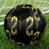AIK Fotboll Soccer Ball Colorful All Ages Machine Stitched PVC Competition Ready Durable High-Bounce.SIZE5