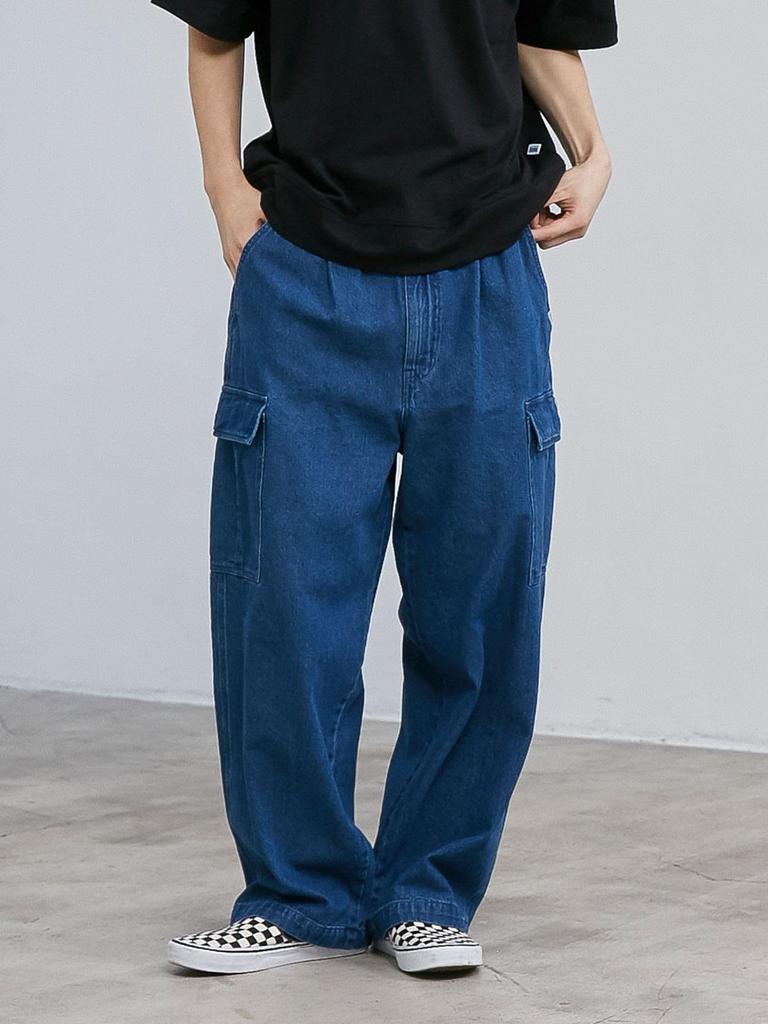 Cohen C.DENIMS Джинсовые брюки карго Easy 75406030379 1950 ТЕМНО-СЕРЫЙ(19) M