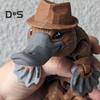 3D Printed Articulated Platypus Figurine Multi-jointed Movable Duckbill Action Figure Animal Fidget Toy Desktop Decoration Kids Adults Gift