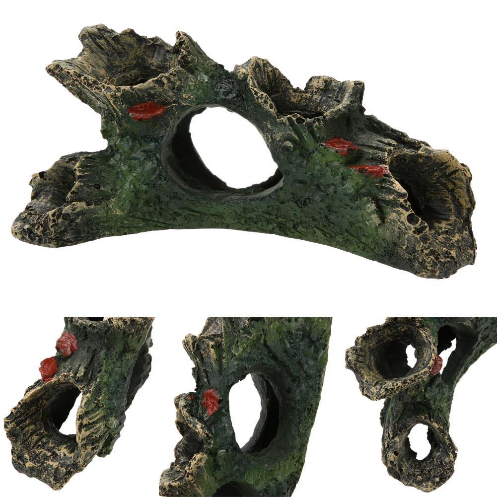 Украшение для аквариума из смолы, искусственное дерево-коряга, гора для украшения аквариума, ландшафтное украшение, аксессуары для аквариума