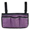 Wheelchair Armrest Side Storage Bag Waterproof Wheelchair Armrest Pouch For Most Walking Wheels And Mobile Equipment Accessories
