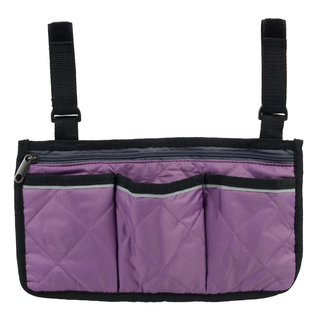 Wheelchair Armrest Side Storage Bag Waterproof Wheelchair Armrest Pouch For Most Walking Wheels And Mobile Equipment Accessories