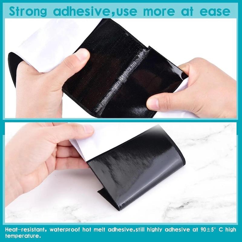 5M прочная самоклеящаяся лента-липучка с застежкой-липучкой, нейлоновая волшебная наклейка, скретч-лента с клеевым ремешком для поделок своими руками 20-50MM