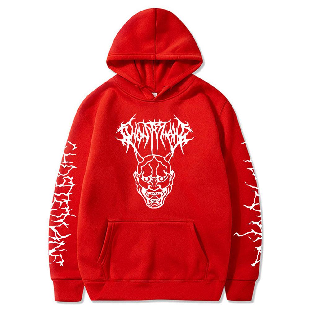 Ghostemane Меркурий Ретроградный Изображение Мужские Женские Черные Толстовки С Принтом Букв С Длинным Рукавом С Капюшоном Свитшот Уличная Одежда Мужские Топы