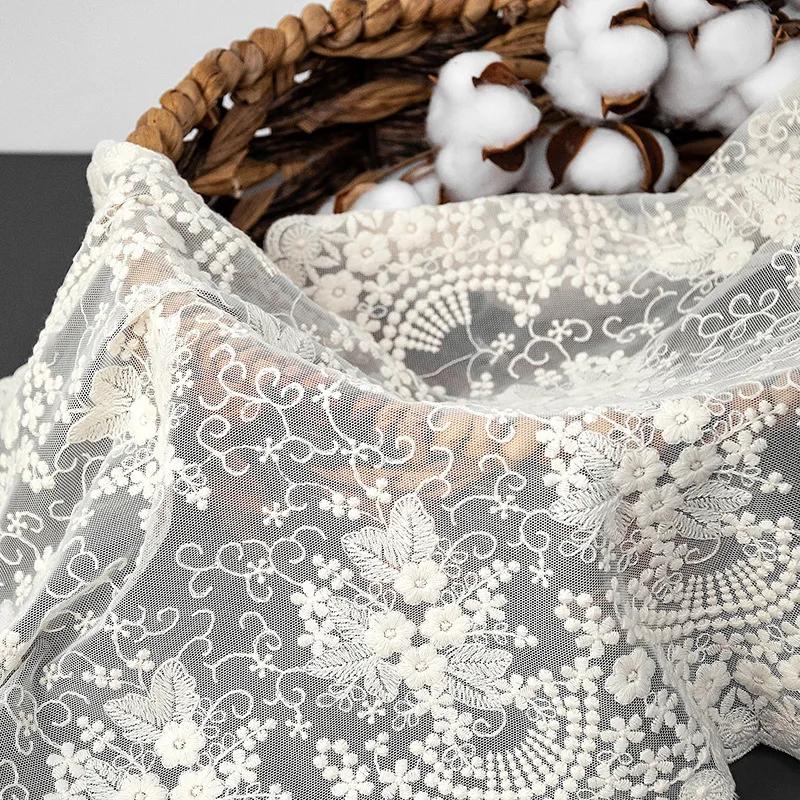 Винтажная кружевная скатерть французская романтическая белая скатерть для домашнего ресторана, праздничного обеденного стола, украшения для свадебной вечеринки