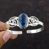 Kyanite Bangle High Quality Gemstone Cuff 925 Sterling Silver Cuff Bracelet Adjustable Bangle Dainty Jewelry Handmade Bangle Gift For Mother