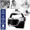 3D электрический массажер для головы USB Интеллектуальный воздушный вибрационный пресс для релаксации с музыкой Успокаивающий расслабляющий шлем