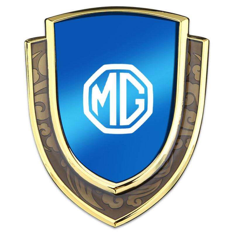 Car Sticker Metal Alloy 3D Badge Side Marking Decorative Car Sticker For MG ZS GS MG3 MG5 MG6 MG7 GT HS 350 Car Accessoriess47